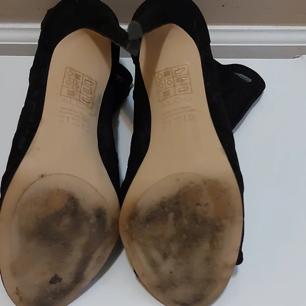 ALDO BOOTIES (BLACK) SIZE 11 - Picture 6 of 8